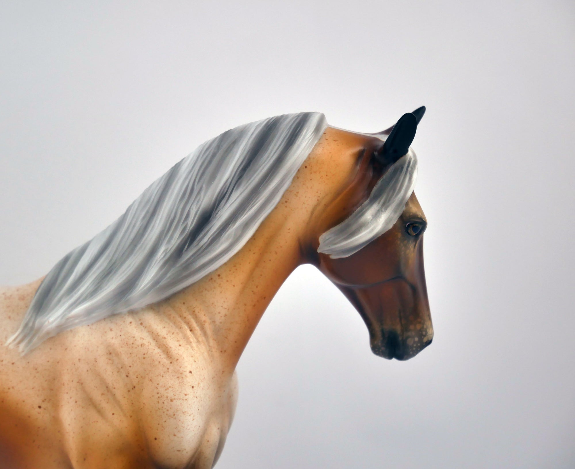 SMOKEY TOPAZ-OOAK ROAN TWH BY AUDREY DIXON