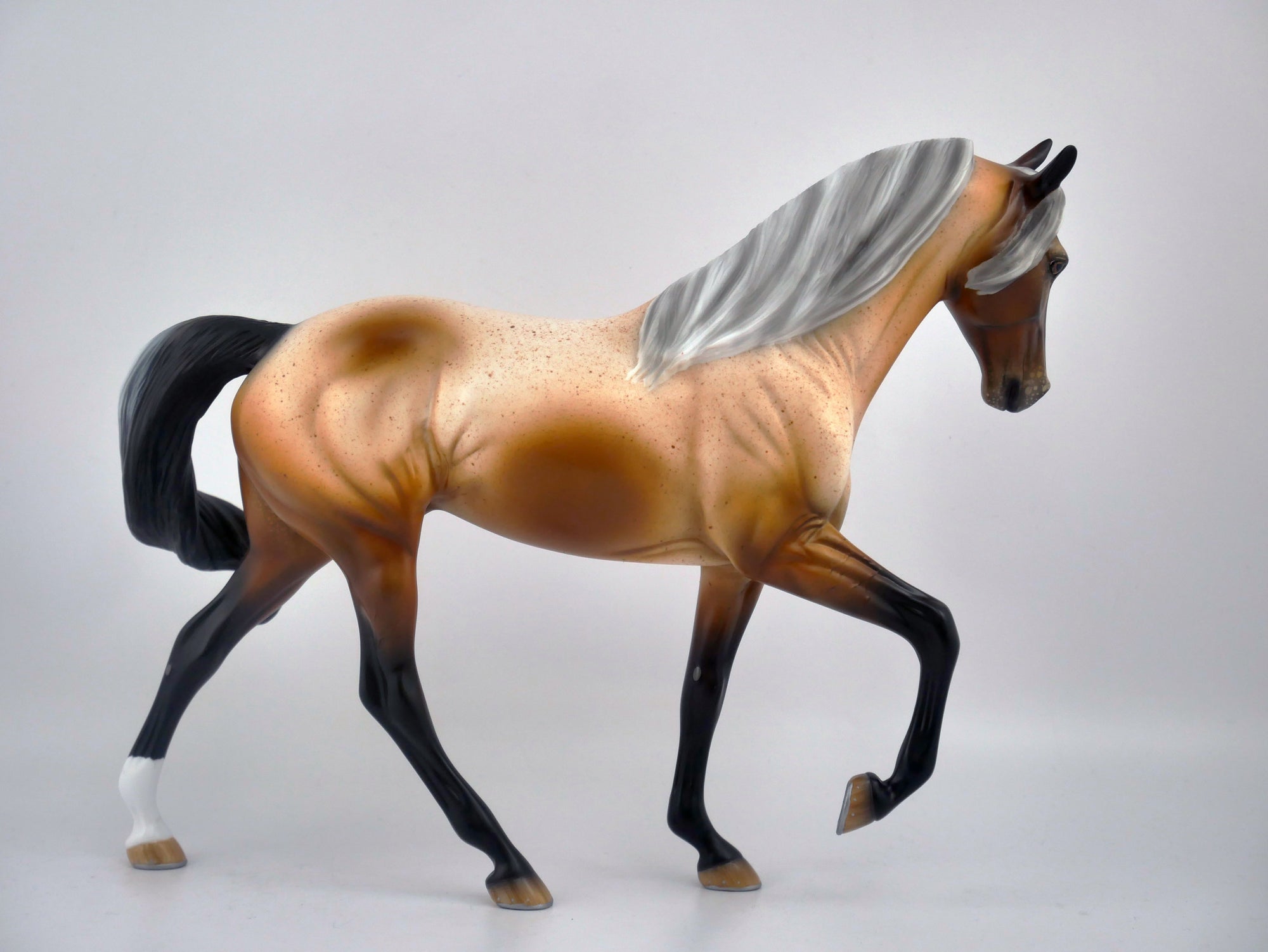 SMOKEY TOPAZ-OOAK ROAN TWH BY AUDREY DIXON