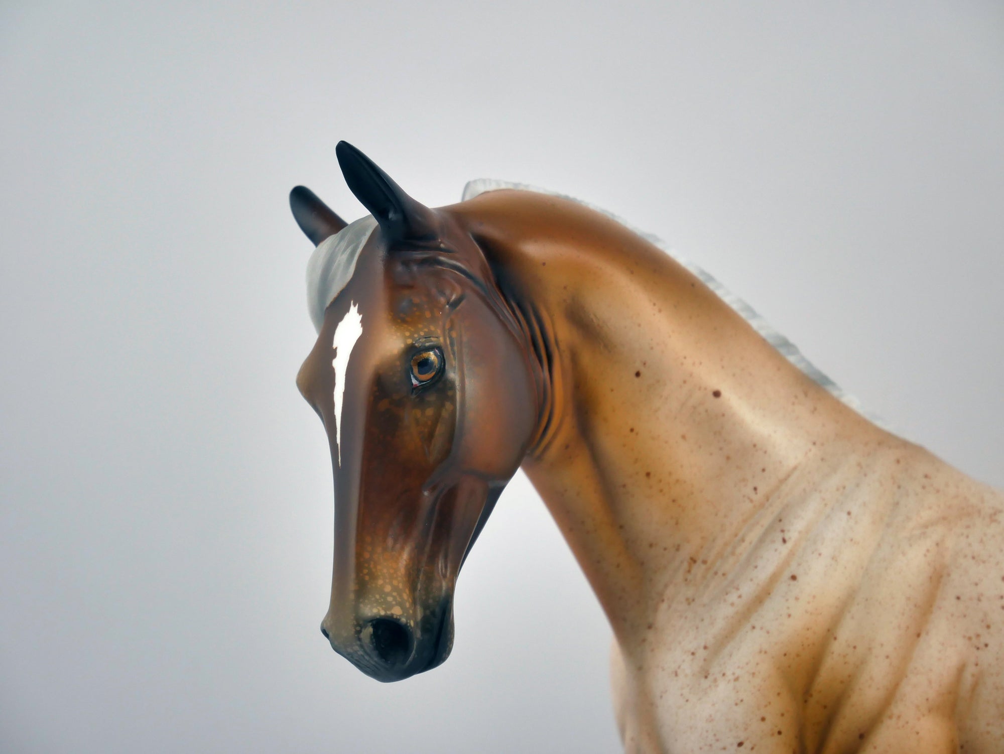 SMOKEY TOPAZ-OOAK ROAN TWH BY AUDREY DIXON