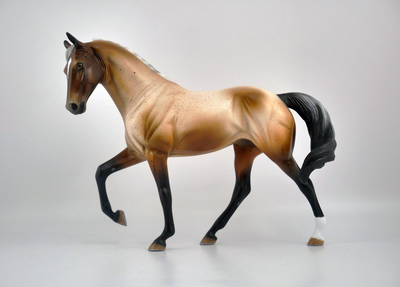 SMOKEY TOPAZ-OOAK ROAN TWH BY AUDREY DIXON