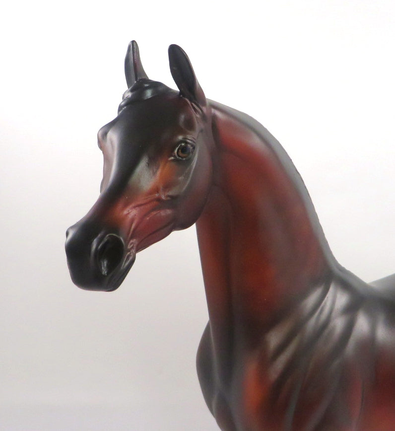 SMORE TIME - OOAK DAPPLED DARK BAY ARABIAN BY MISSY FOX PJ20