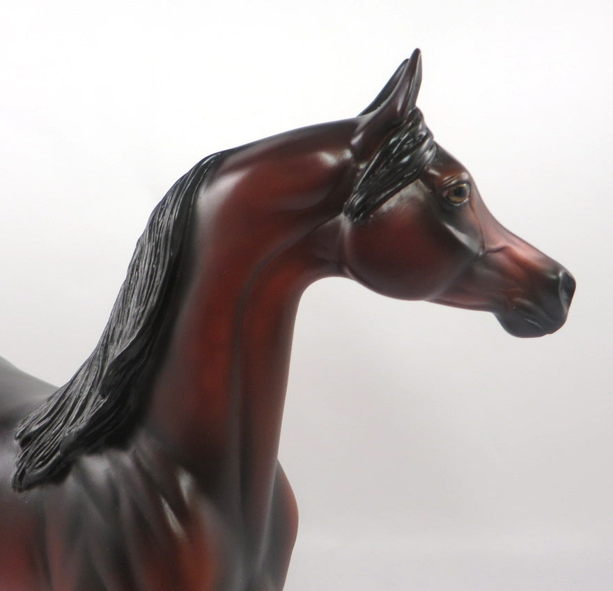 SMORE TIME - OOAK DAPPLED DARK BAY ARABIAN BY MISSY FOX PJ20