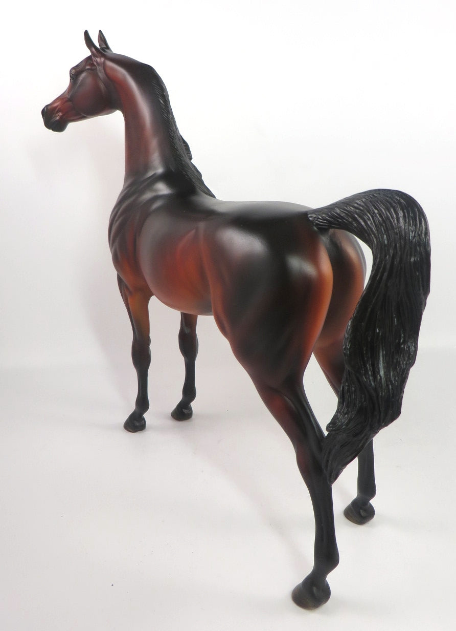 SMORE TIME - OOAK DAPPLED DARK BAY ARABIAN BY MISSY FOX PJ20