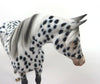 SNOW SPOTS-OOAK APPALOOSA ARABIAN MARE PEBBLES MODEL WHS 19