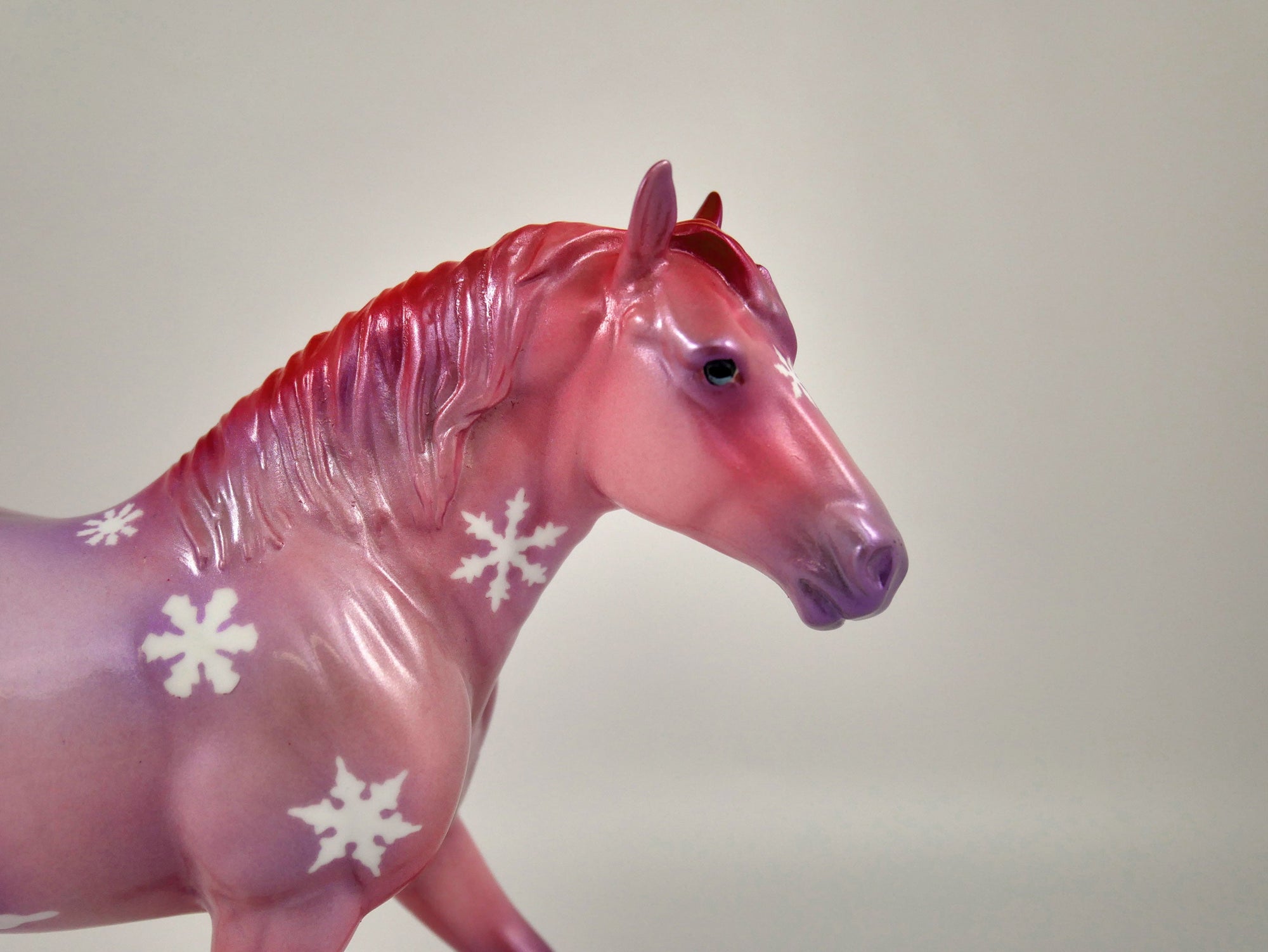 Snowflakes-OOAK Snowflake Trotting Draft Pebbles 12/16/20