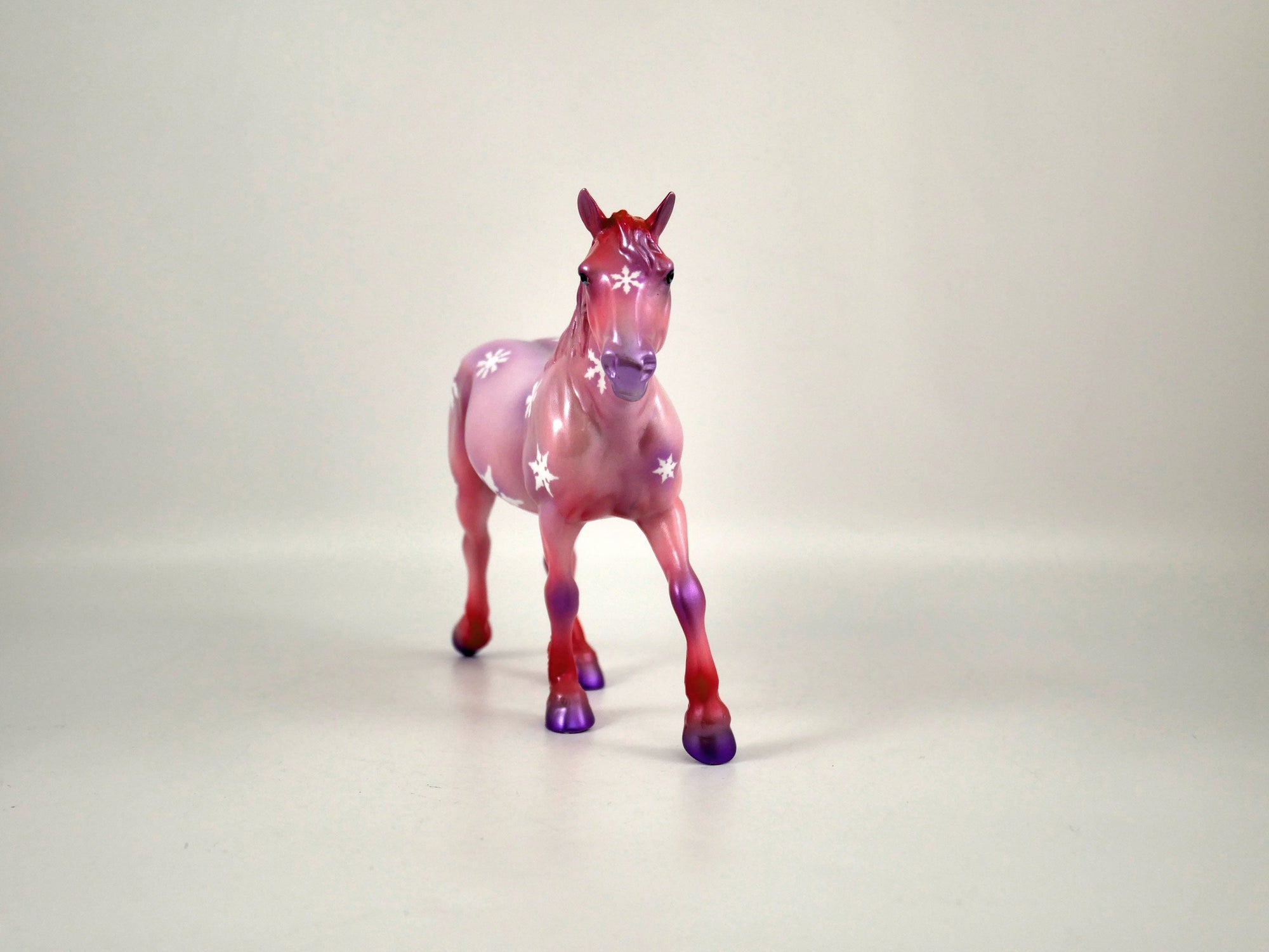 Snowflakes-OOAK Snowflake Trotting Draft Pebbles 12/16/20