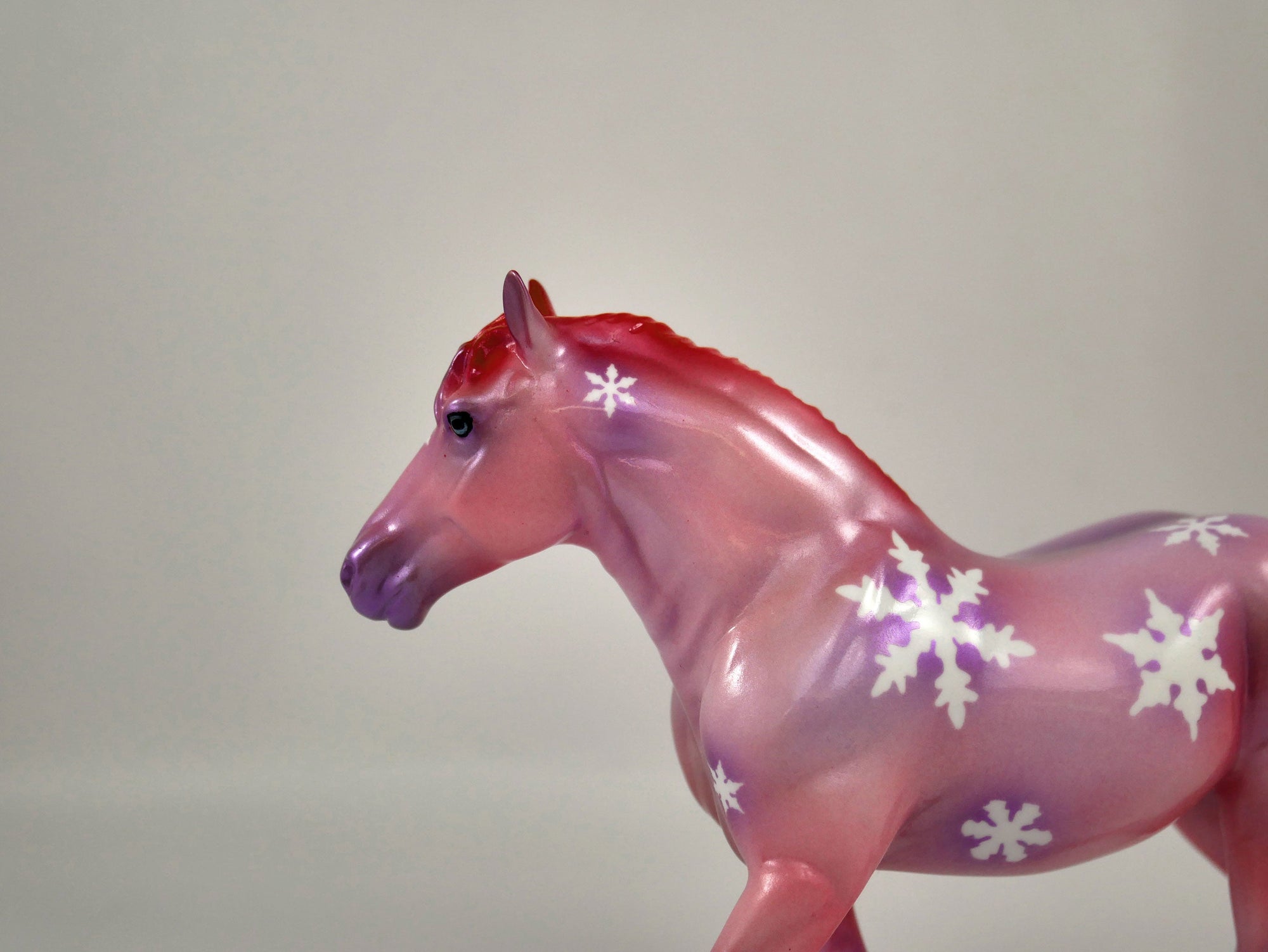 Snowflakes-OOAK Snowflake Trotting Draft Pebbles 12/16/20