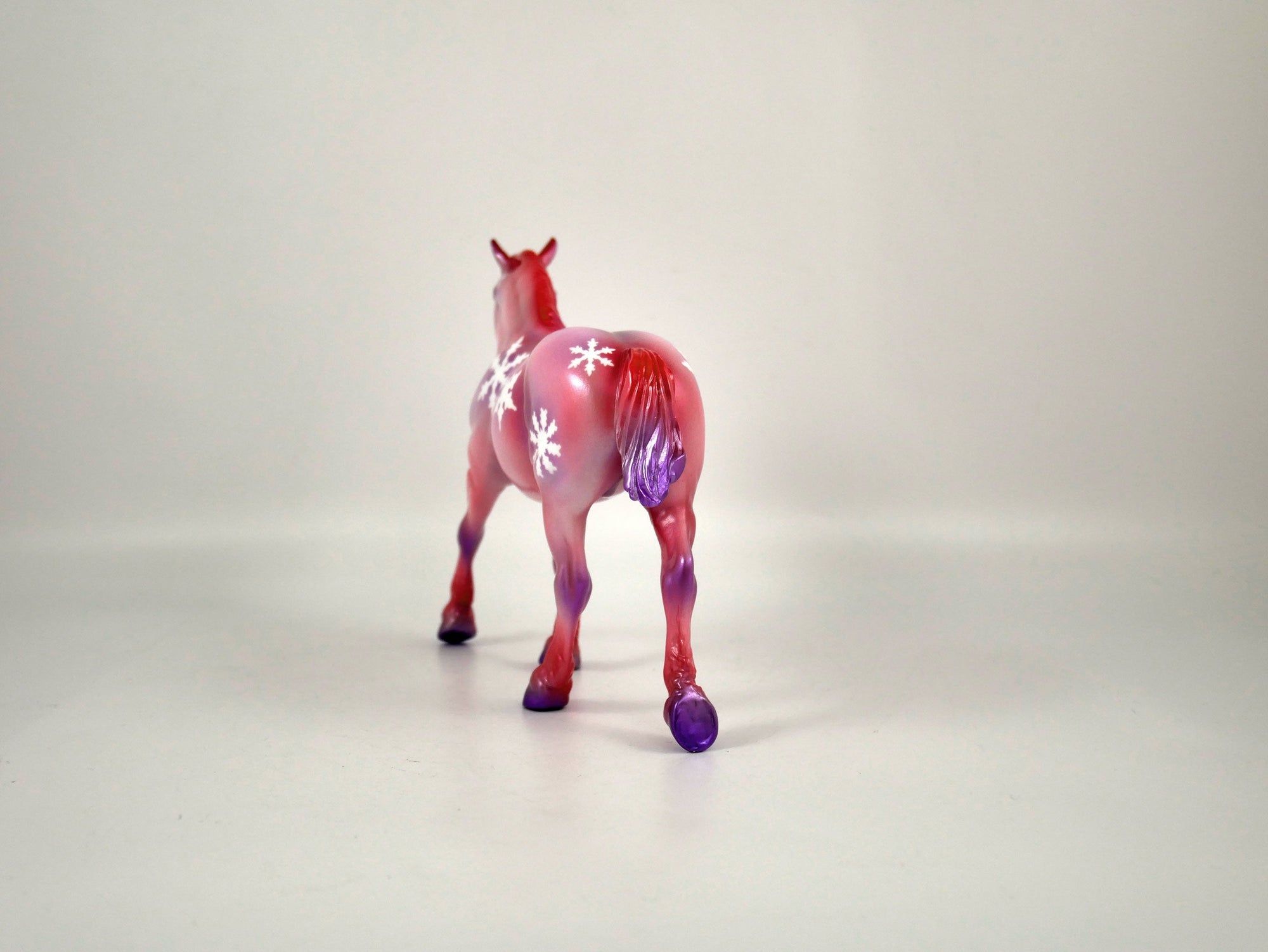 Snowflakes-OOAK Snowflake Trotting Draft Pebbles 12/16/20