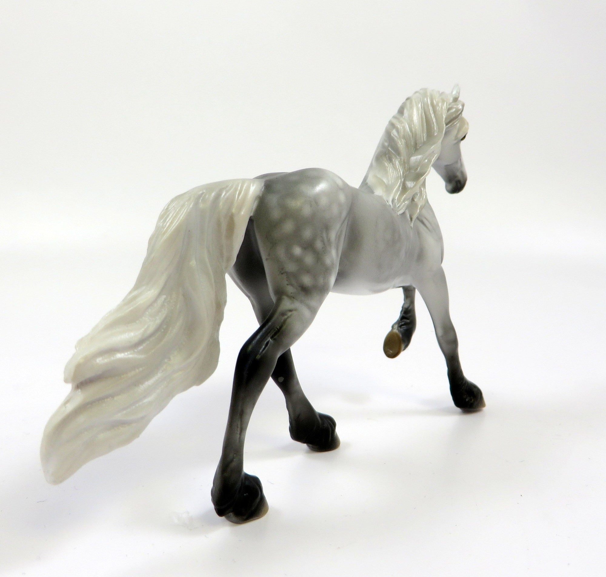 ROY-OOAK DAPPLE GREY FRIESIAN CHIP BY MISSY FOX EQ19