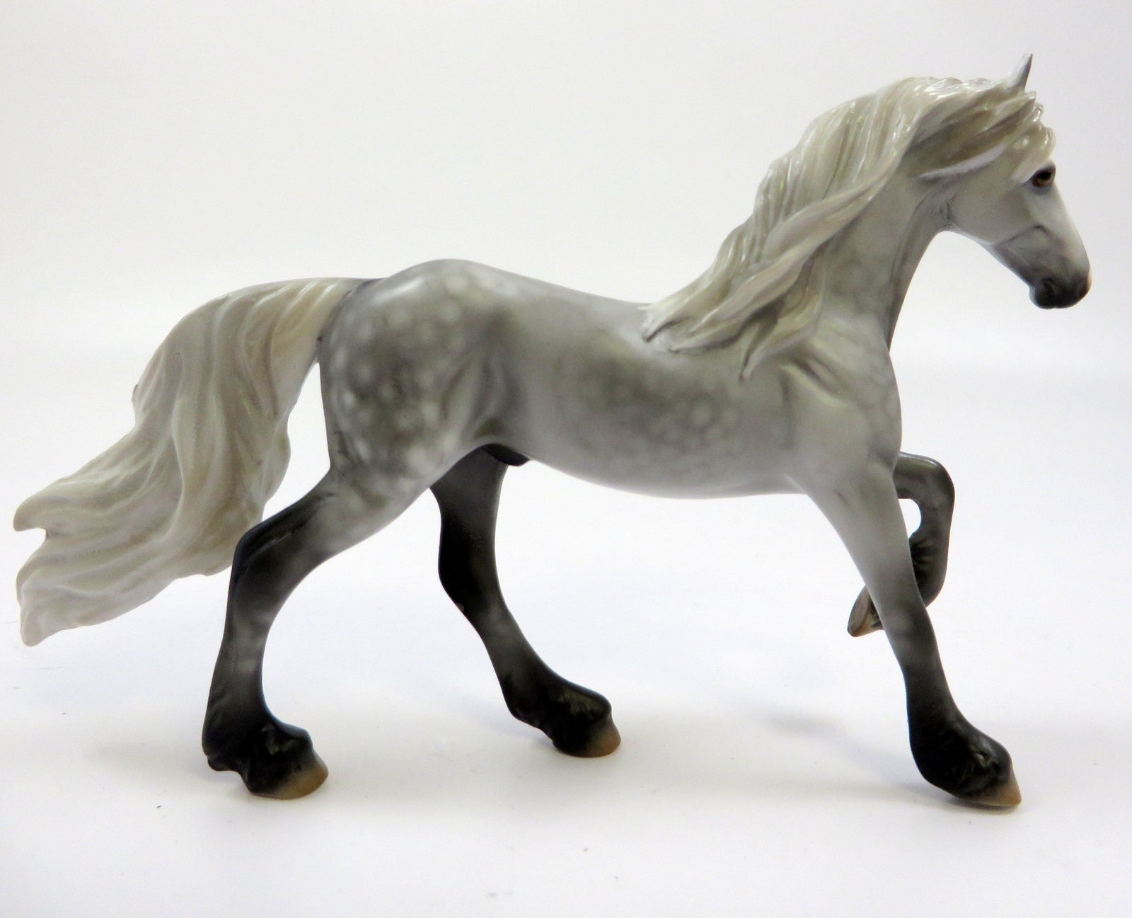 ROY-OOAK DAPPLE GREY FRIESIAN CHIP BY MISSY FOX EQ19