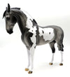 Soma - OOAK Etched Pinto Andalusian Painted by Kayla  MM 21
