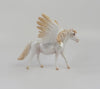 SOPHIE-OOAK WHITE PEGASUS PONY DECORATOR CHIP MODEL HORSE EQ 19