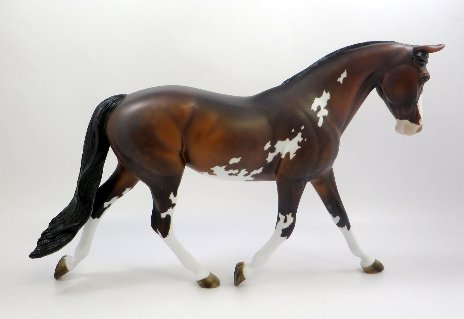 SORCERESS-OOAK BAY PAINT PALOUSE MODEL HORSE EQ 19