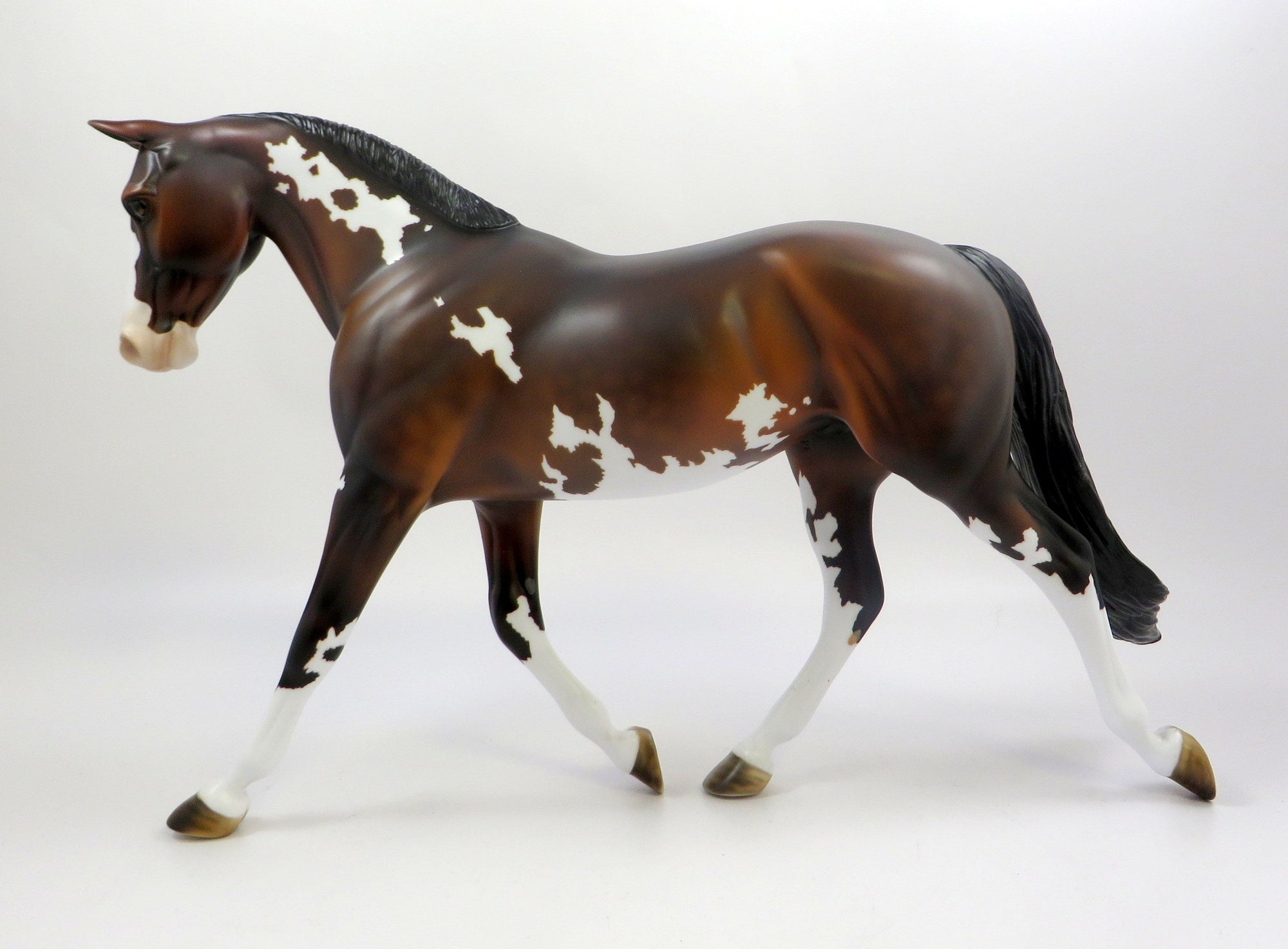 SORCERESS-OOAK BAY PAINT PALOUSE MODEL HORSE EQ 19