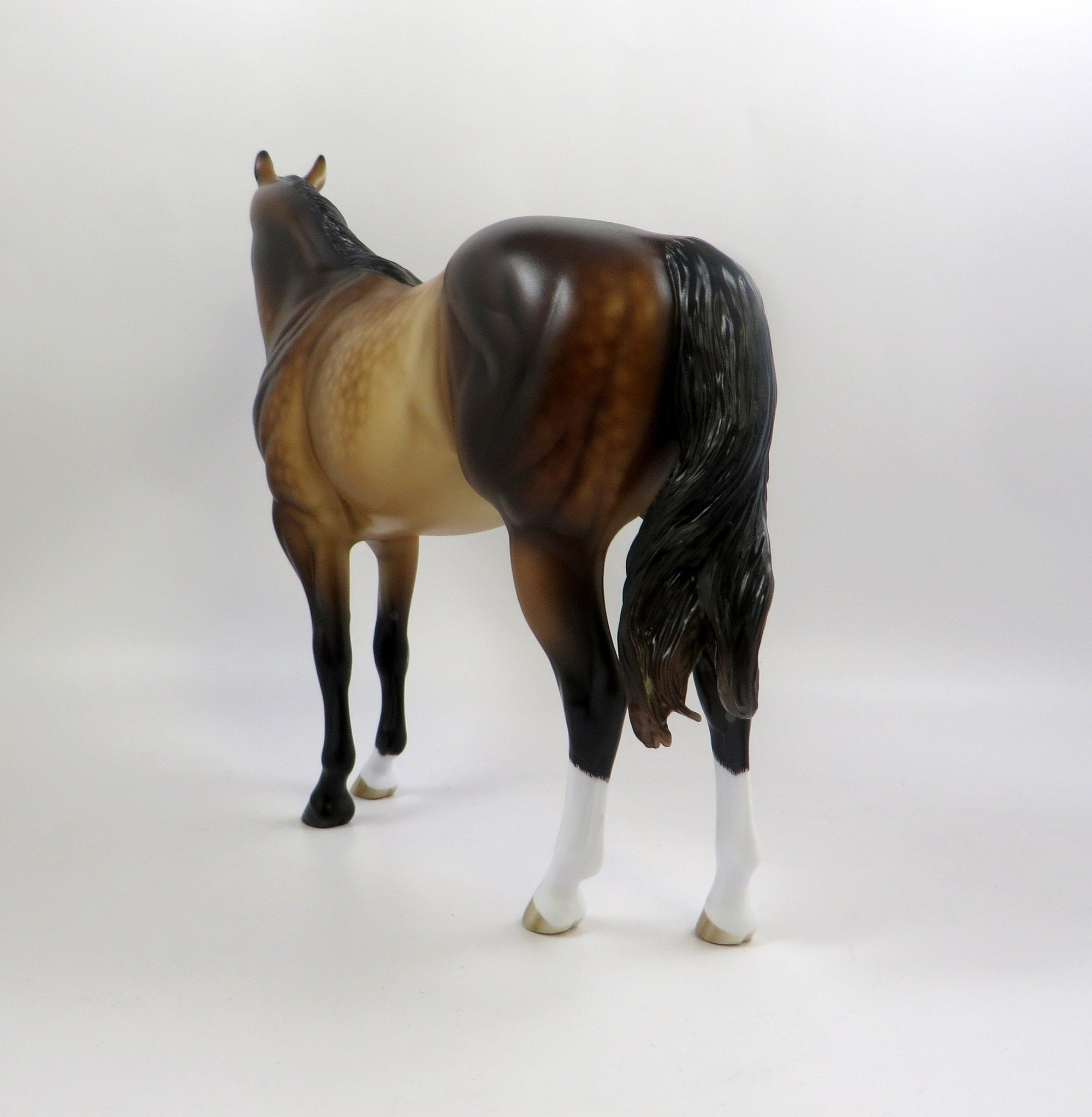 SO THRILLING -OOAK DAPPLE BAY ISH BY SHERYL LEISURE 6/24/19