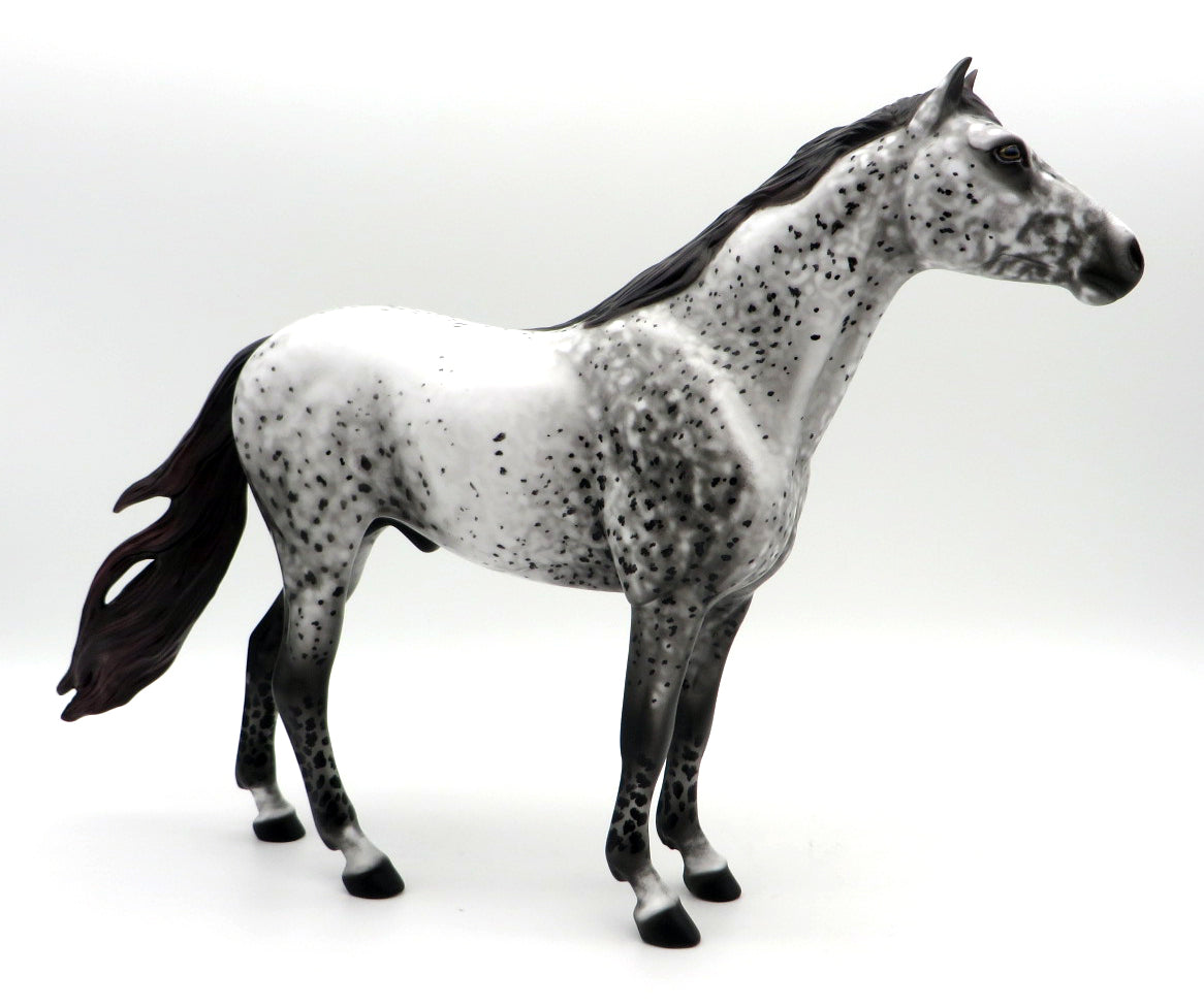 Spackle - OOAK Appaloosa Mustang by Al Katt