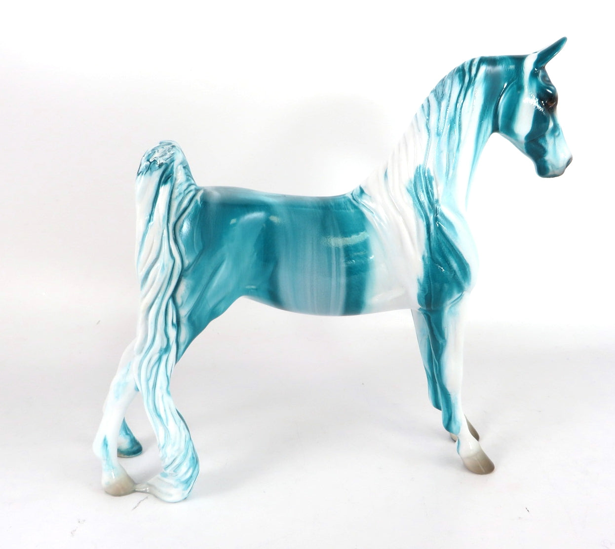 SPEARMINT RIBBON CANDY -- OOAK RIBBON CANDY DECORATOR BY KAYLA WESSE WHS19