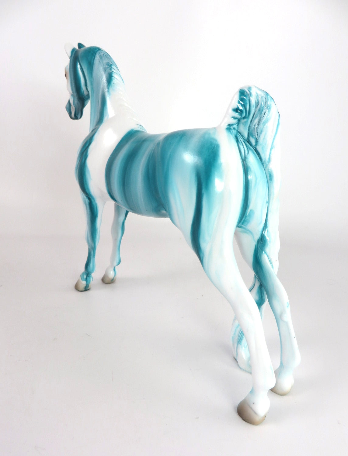 SPEARMINT RIBBON CANDY -- OOAK RIBBON CANDY DECORATOR BY KAYLA WESSE WHS19