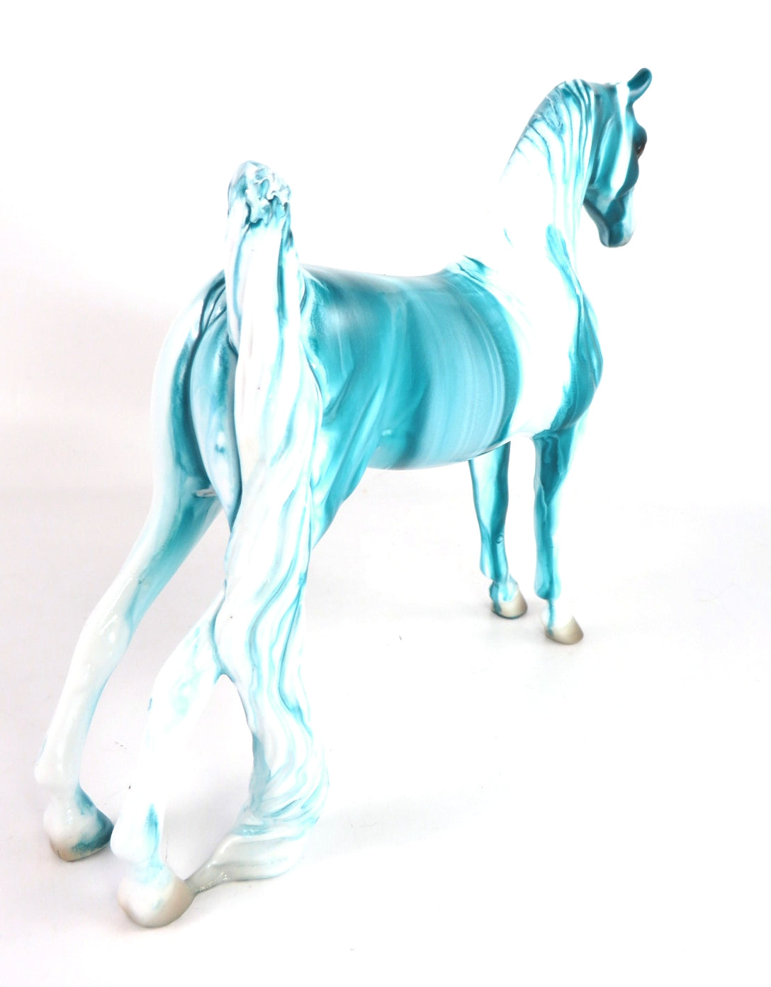 SPEARMINT RIBBON CANDY -- OOAK RIBBON CANDY DECORATOR BY KAYLA WESSE WHS19