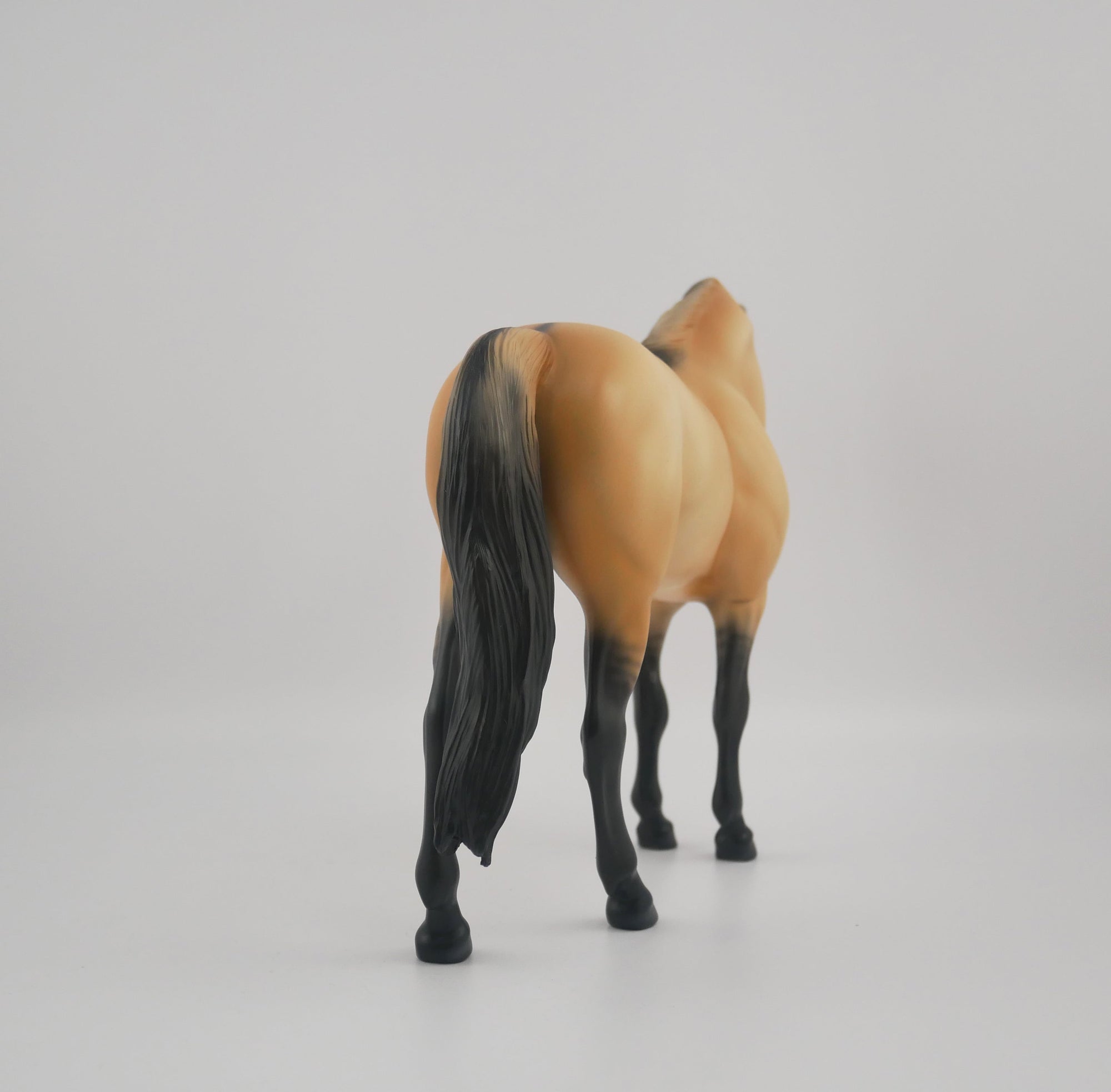 Spirit of Art-OOAK Buckskin Mustang by Audrey Dixon