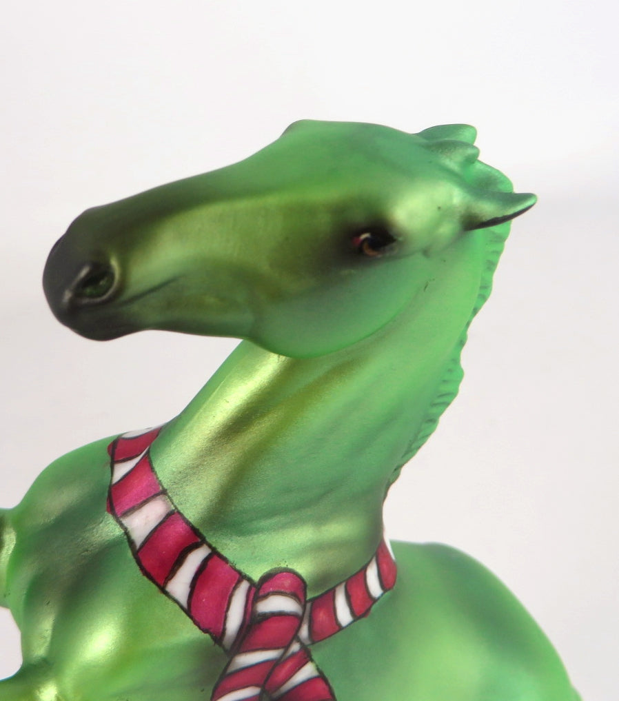 SPRUCE - OOAK GREEN CHRISTMAS  REARING PEBBLES BY MELISSA FOX WHS 2019