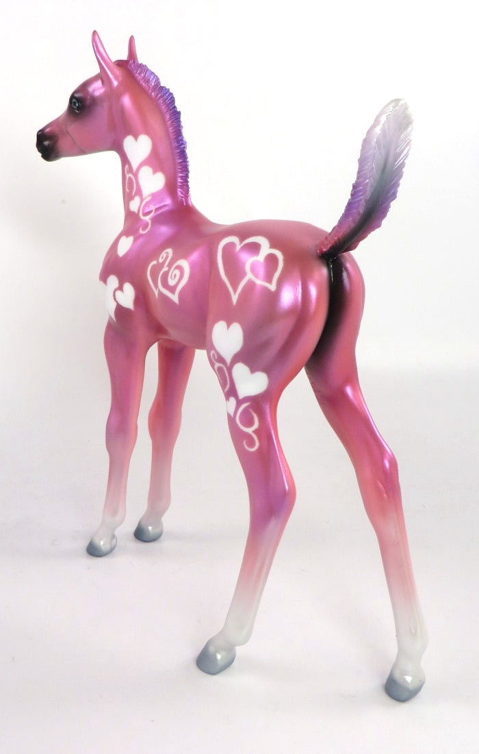 STEAL MY HEART-OOAK ARABIAN FOAL DECORATOR MODEL HORSE 2/13/20