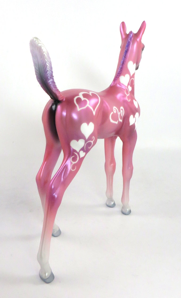 STEAL MY HEART-OOAK ARABIAN FOAL DECORATOR MODEL HORSE 2/13/20