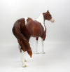 STEFAN-OOAK CHESTNUT TOBINAO ISH MODEL HORSE EQ 19