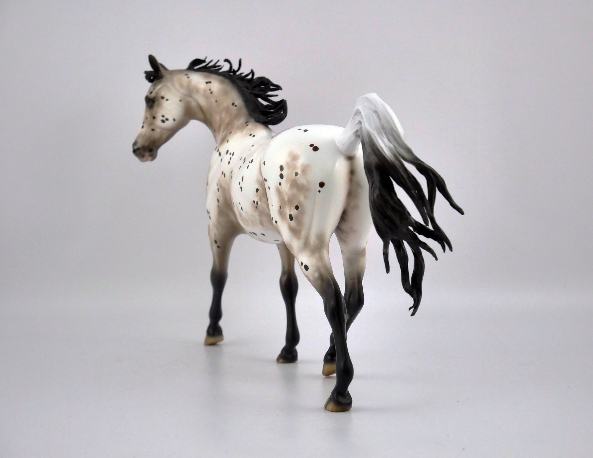STIPPLE-OOAK APPALOOSA PONY BY SHERYL LEISURE