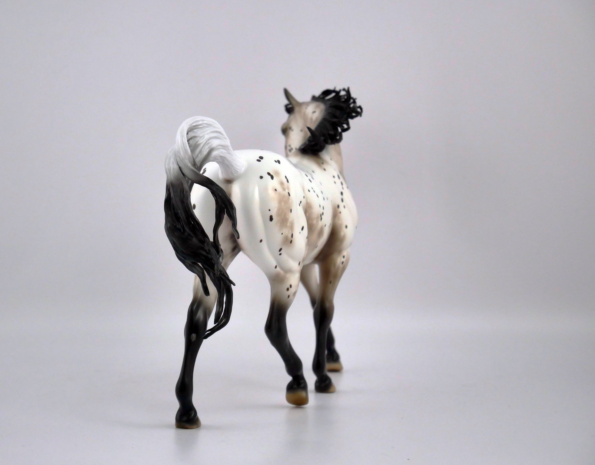 STIPPLE-OOAK APPALOOSA PONY BY SHERYL LEISURE