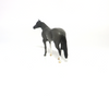 BAYOU- OOAK GREY ROAN STOCK CHIP MODEL HORSE BY MISSY FOX 3-5-19