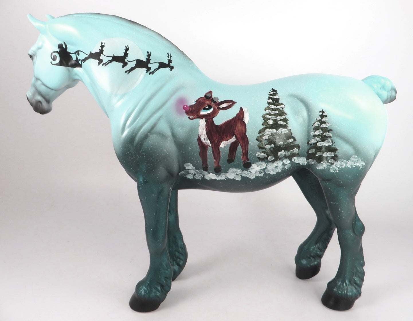 A STORYBOOK CHRISTMAS-LE-8 HEAVY DRAFT MARE DECO WHS 19