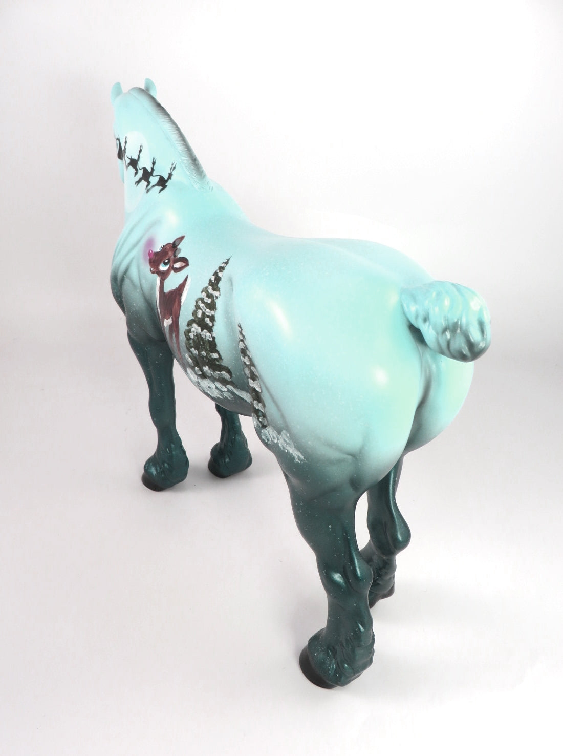 A STORYBOOK CHRISTMAS-LE-8 HEAVY DRAFT MARE DECO WHS 19