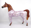 SWEET DREAMS - LE-2  CHESTNUT WITH PAJAMAS DECORATOR ARABIAN MODEL HORSE BY DAWN QUICK PJ20