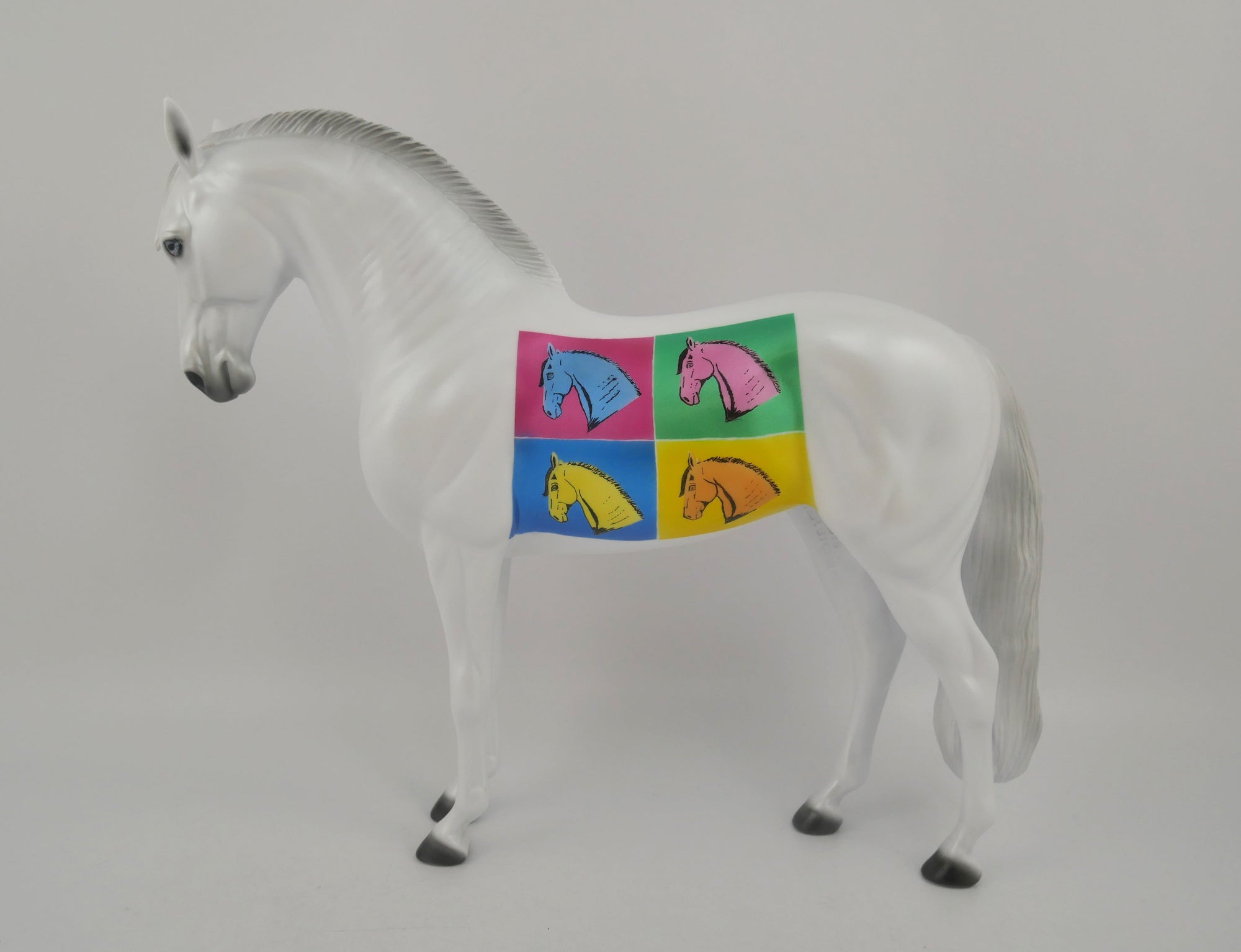 THE 4 ANDY&#39;S LE-3 ANDY WARHOL INSPIRED ANDALUSIAN ART OF THE HORSE ARTIST FEATURE