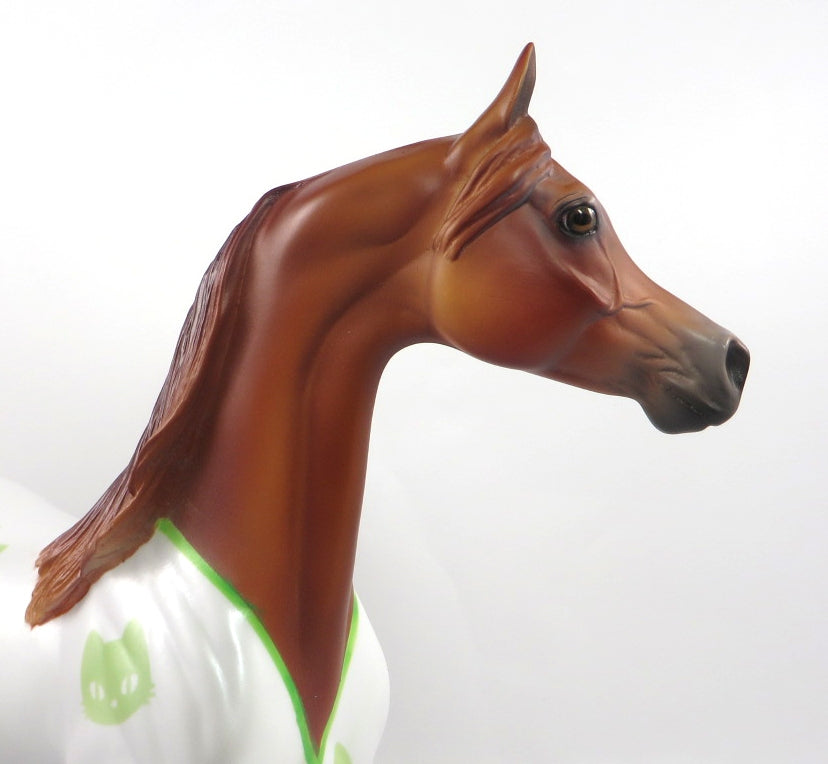 THE CATS PAJAMA&#39;S-LE-2 ARABIAN CAT DECO MODEL HORSE PJ 2020