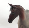 LUZIA - OOAK BAY ROAN WEANLING MODEL HORSE BY MISSY FOX 1/14/20
