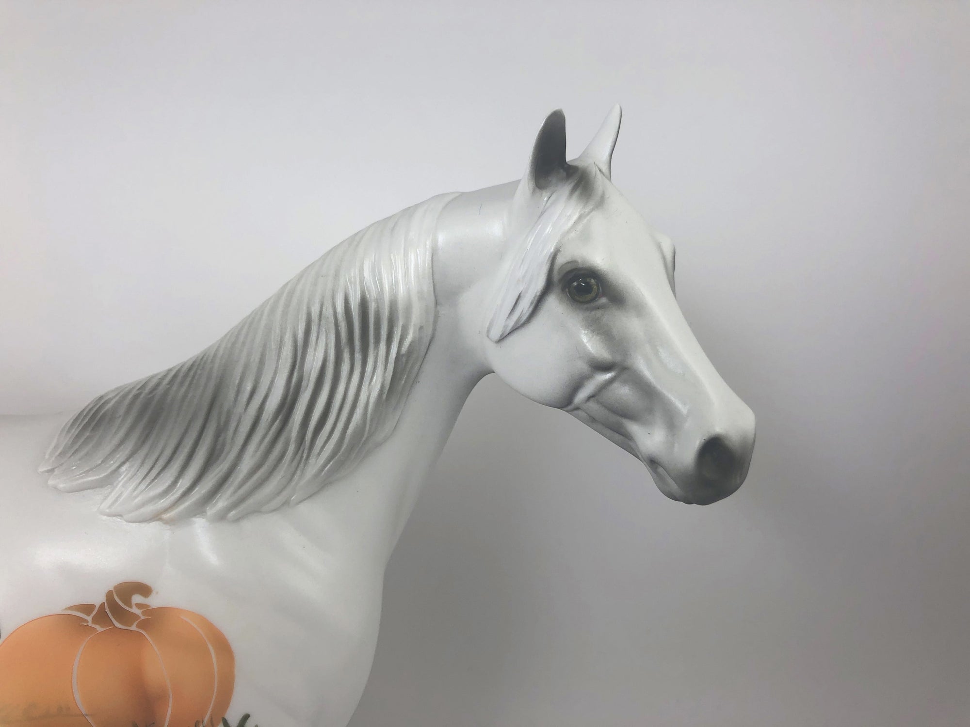 THE PUN KING - OOAK LIGHT GREY ISH DECORATOR BY DAWN QUICK MM19