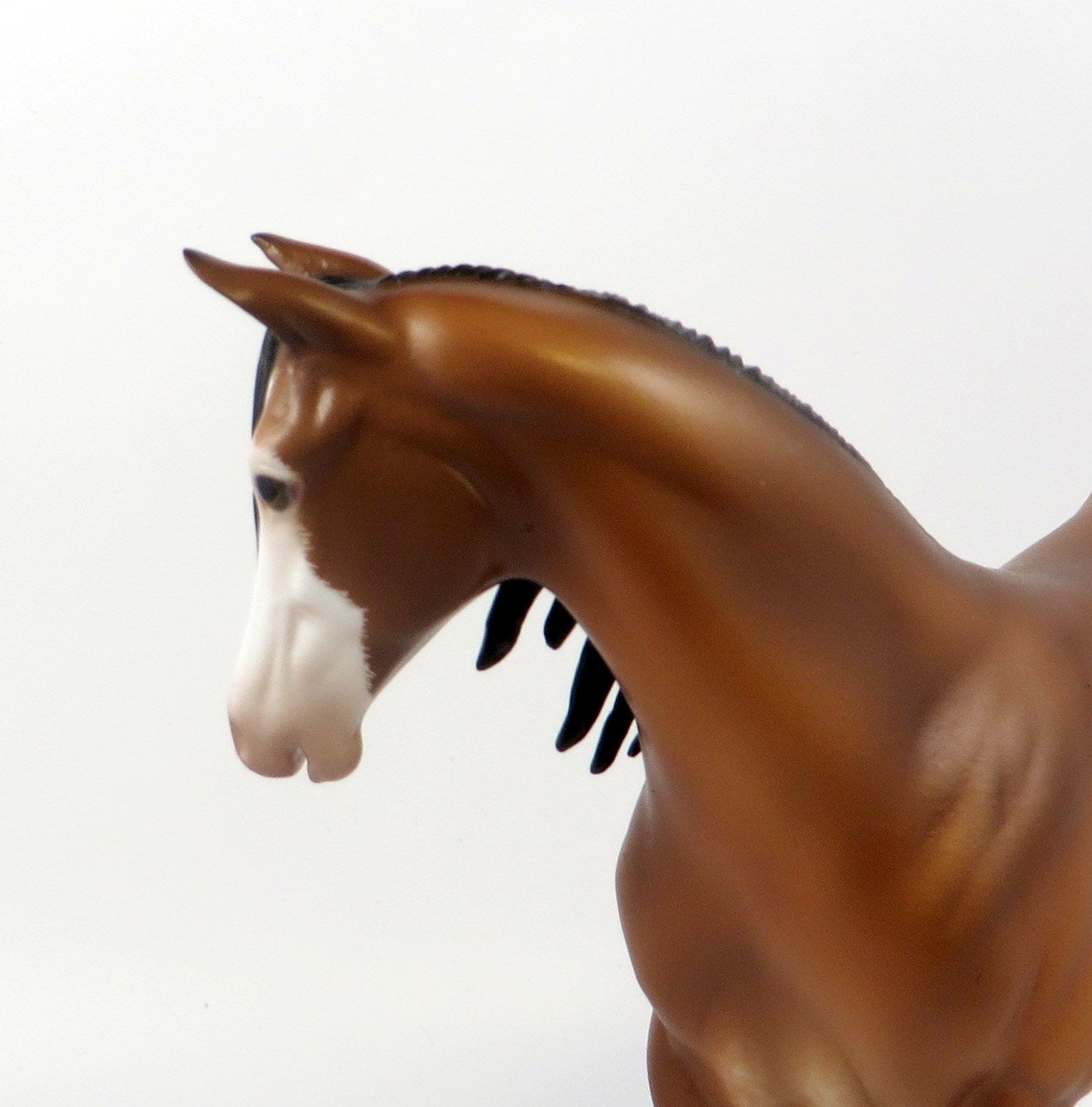 THEED-OOAK BAY RABICANO WEANLING MODEL HORSE BY SHERYL LEISURE EQ 19