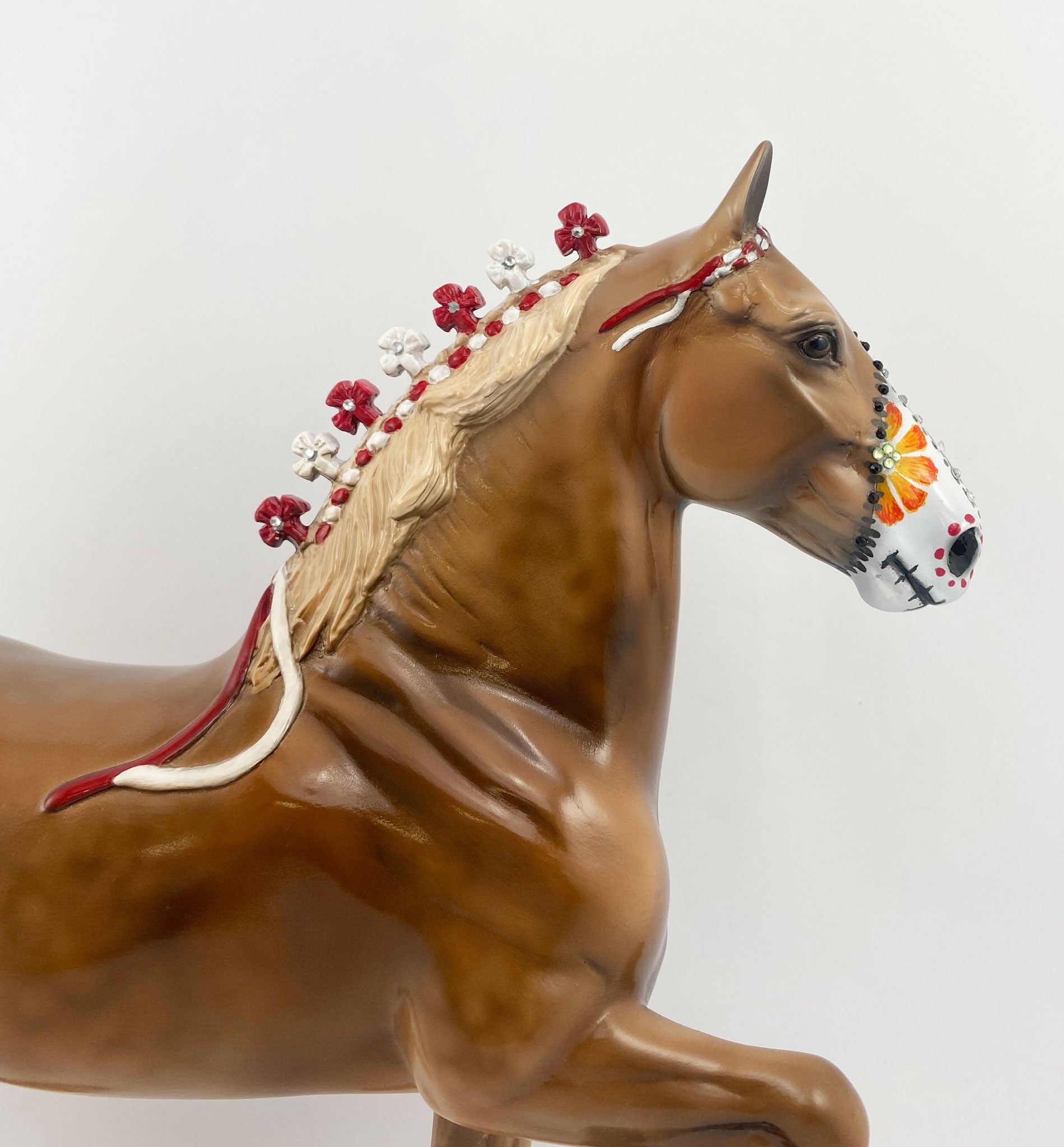 Tiago-OOAK Sugar Skull Standing Draft By Dawn Quick MM 2020