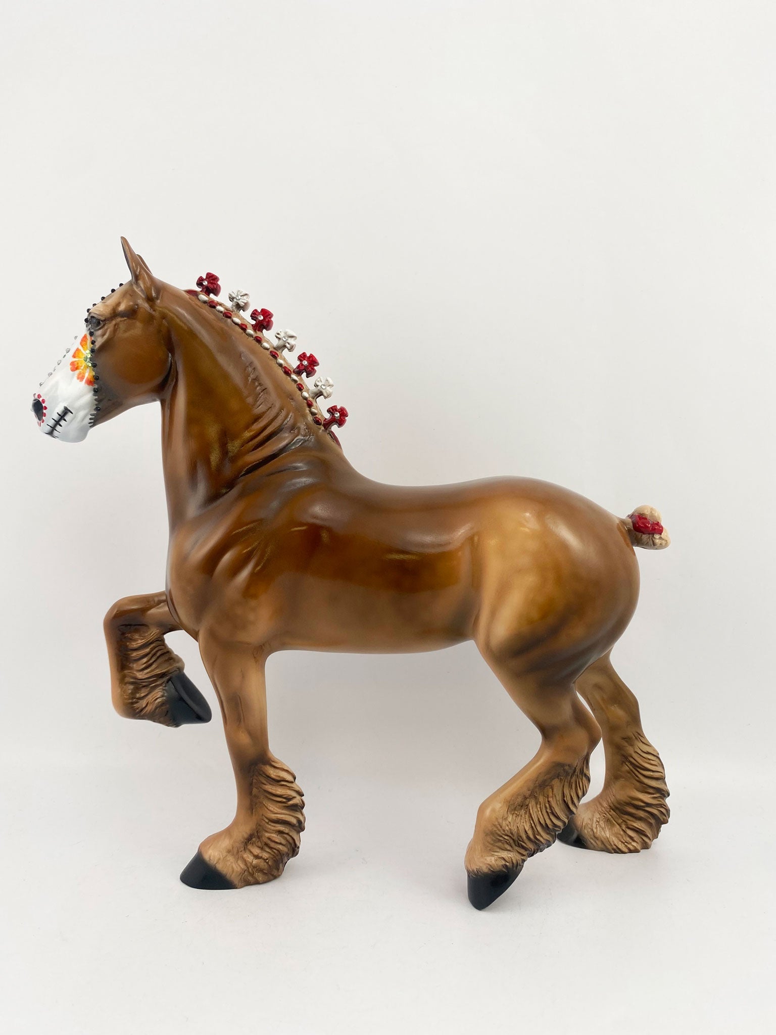 Tiago-OOAK Sugar Skull Standing Draft By Dawn Quick MM 2020