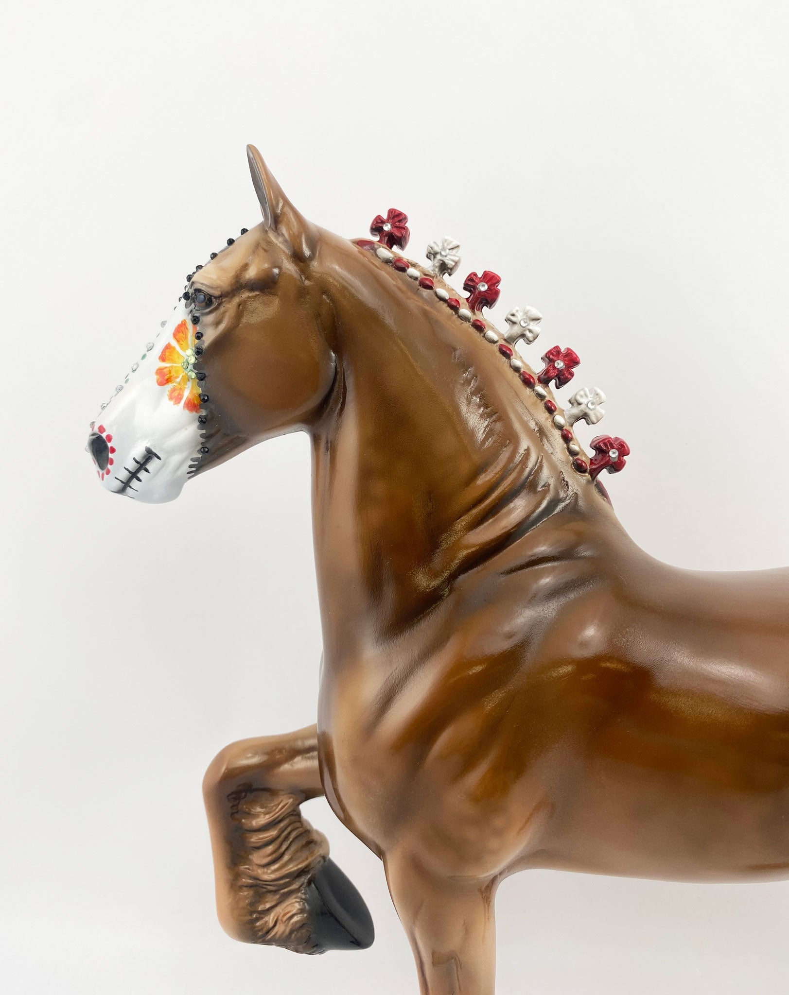 Tiago-OOAK Sugar Skull Standing Draft By Dawn Quick MM 2020