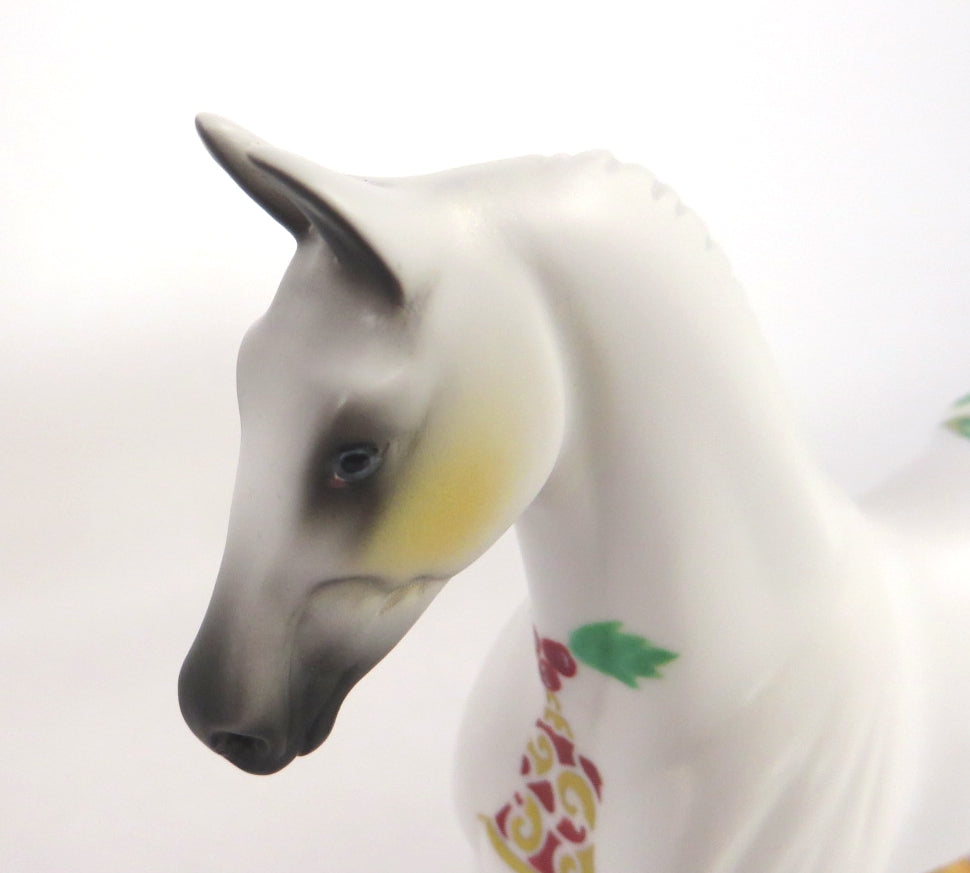 TINSEL-- OOAK CHRISTMAS DECORATOR SADDLEBRED PEBBLES BY MELISSA FOX WHS19