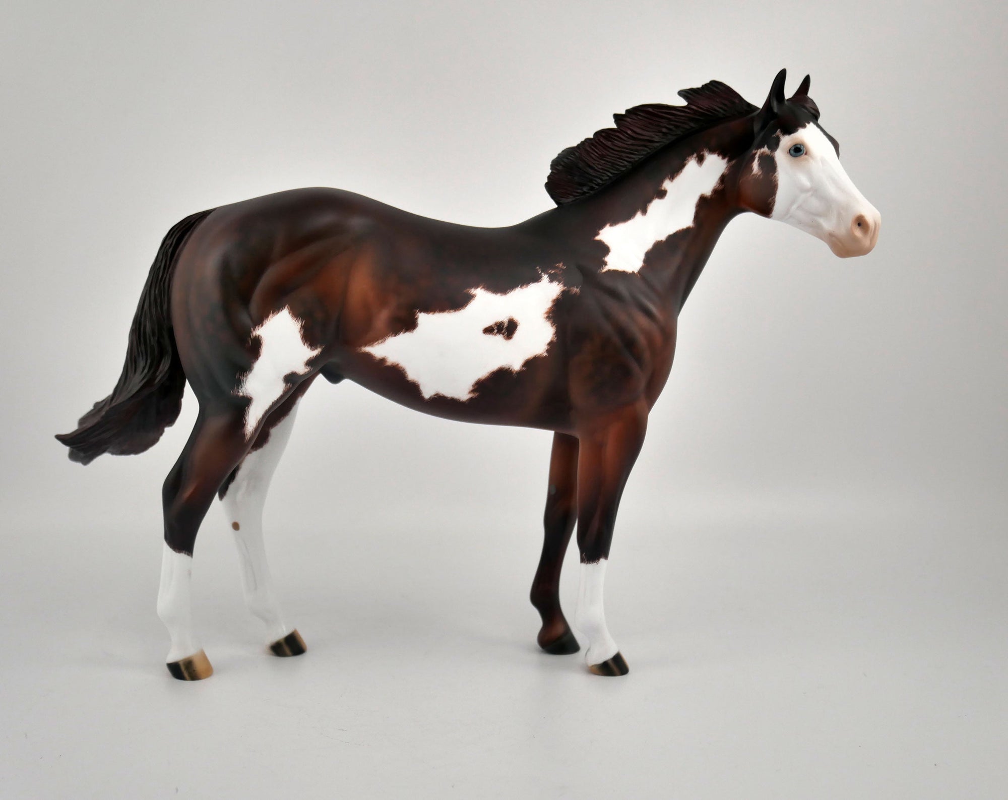 Tombs Creak-OOAK Etched Paint Ideal Stock Horse By Julie Keim MM2020