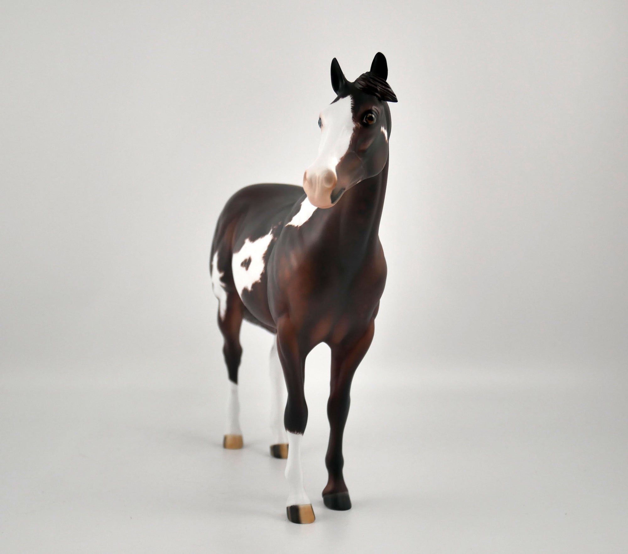 Tombs Creak-OOAK Etched Paint Ideal Stock Horse By Julie Keim MM2020