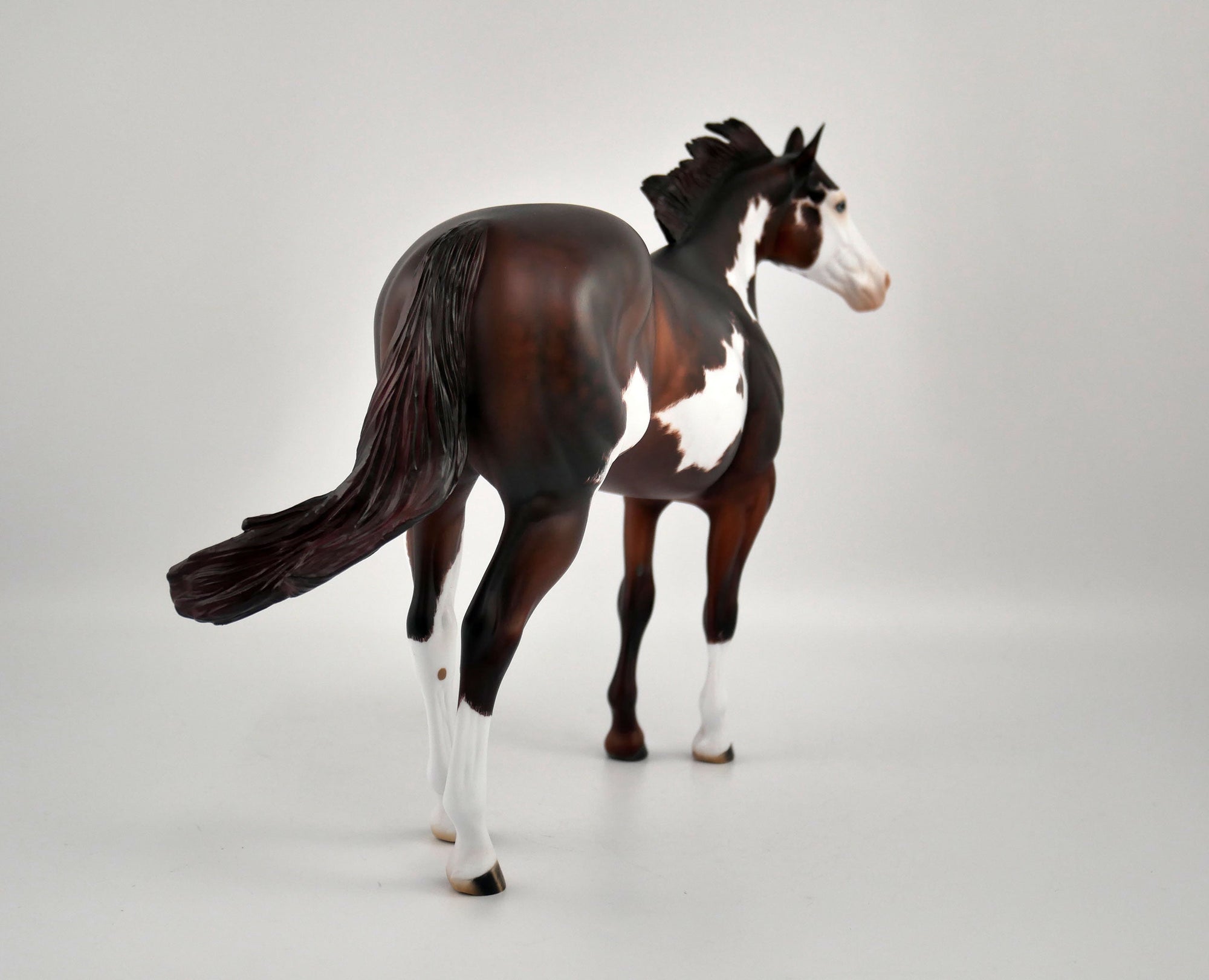 Tombs Creak-OOAK Etched Paint Ideal Stock Horse By Julie Keim MM2020