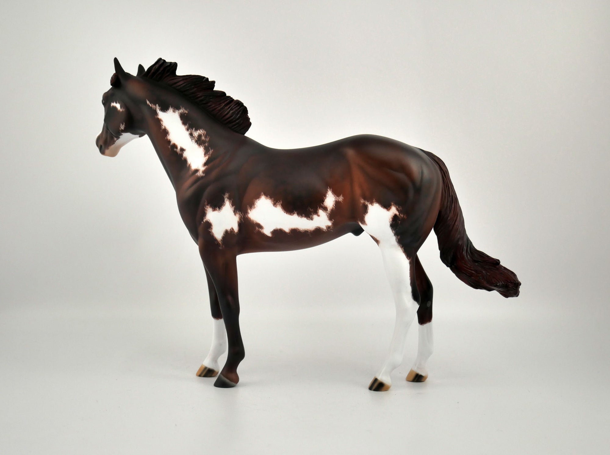 Tombs Creak-OOAK Etched Paint Ideal Stock Horse By Julie Keim MM2020