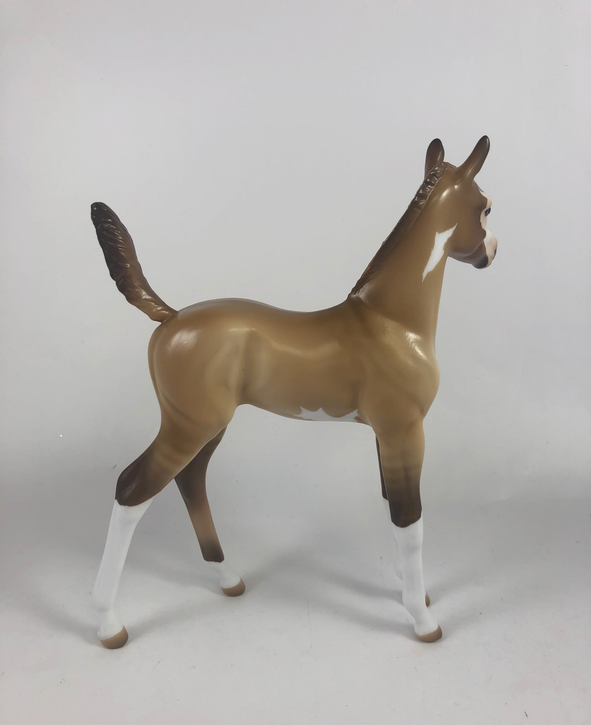 TREAT - OOAK RED DUN ARABIAN FOAL BY AUDREY DIXON MM19