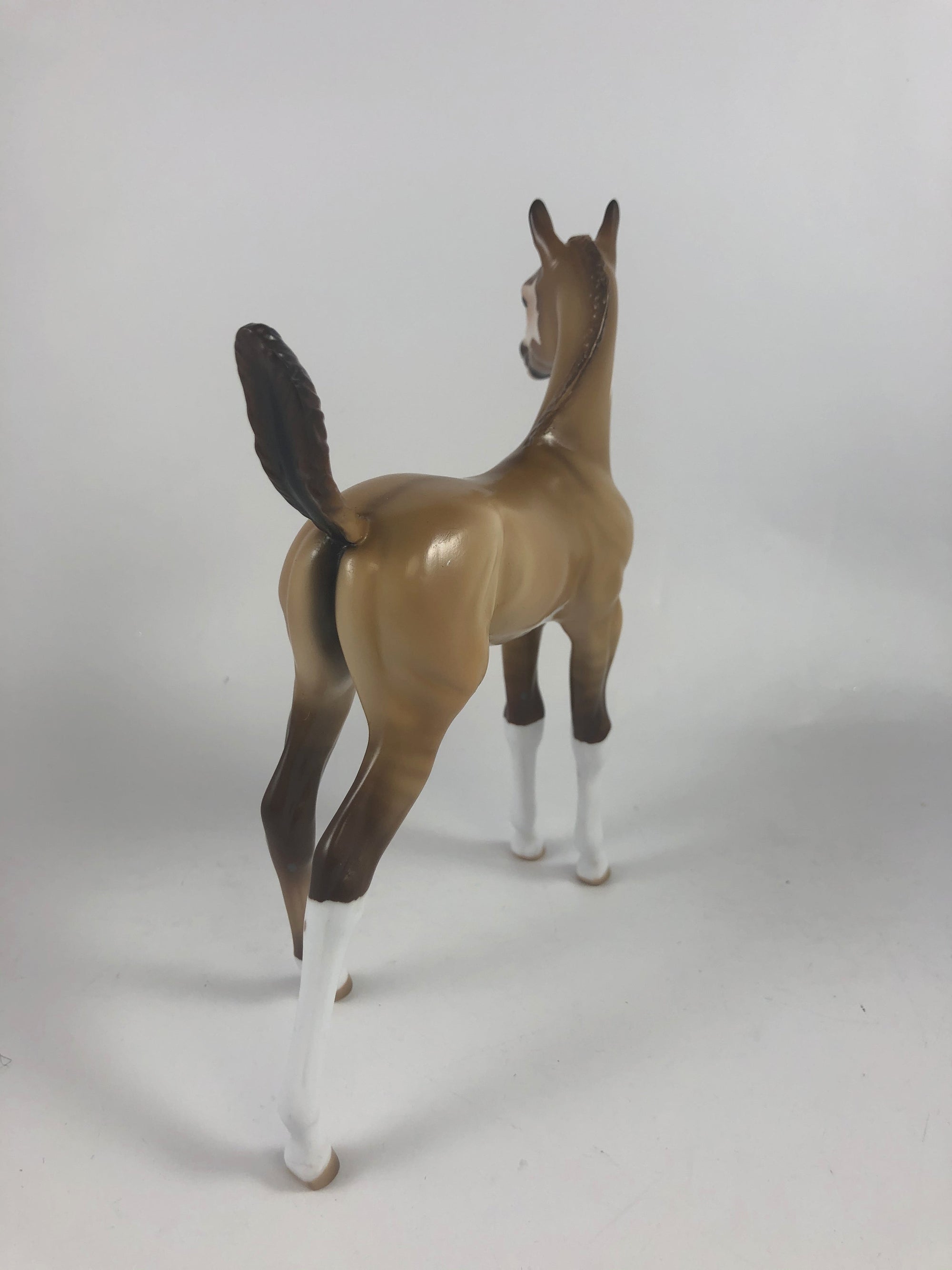 TREAT - OOAK RED DUN ARABIAN FOAL BY AUDREY DIXON MM19