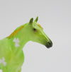 TRICKSY - OOAK ST. PATRICKS DAY DECO STOCK HORSE CHIP BY JAS FANNING 3/13/20